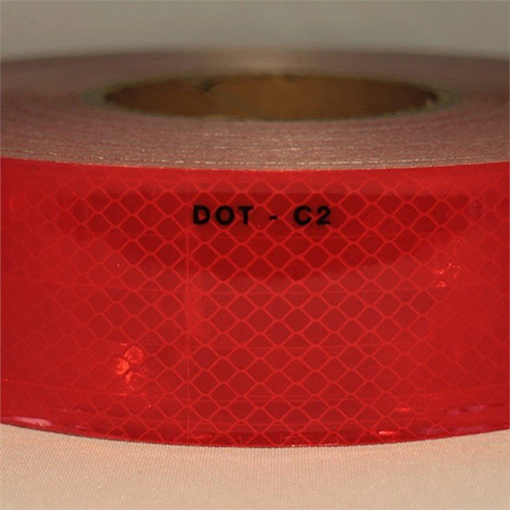 dot c2 red reflective tape