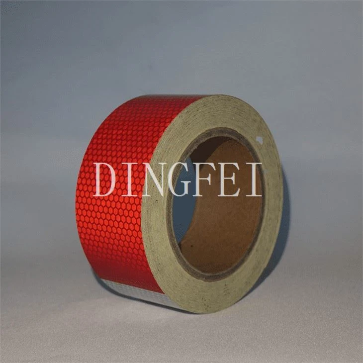 Red And White Reflective Strips