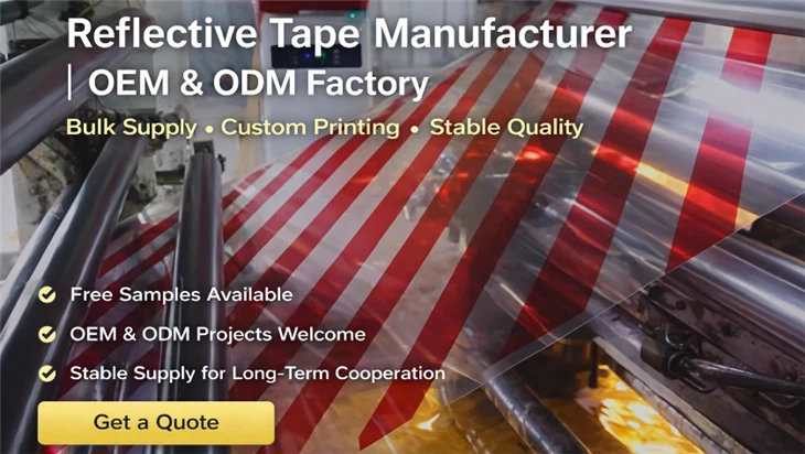 Aprovado Denatran alumīnija fona atstarojoša pamanāmības lente