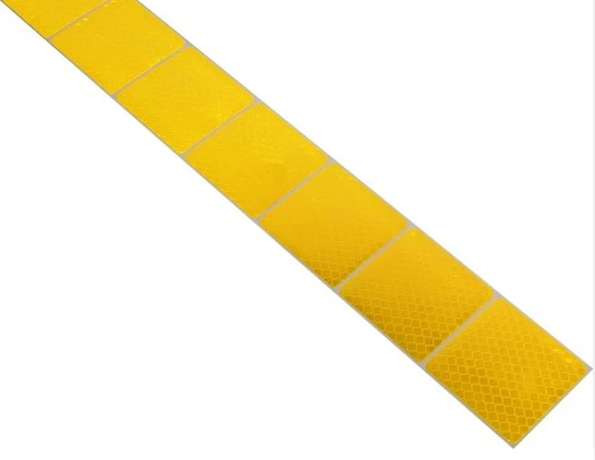 Contour Marking Yellow Reflector Sticker Labe