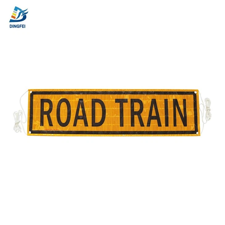 High Intensity Vinyl Reflective Road Train Banner