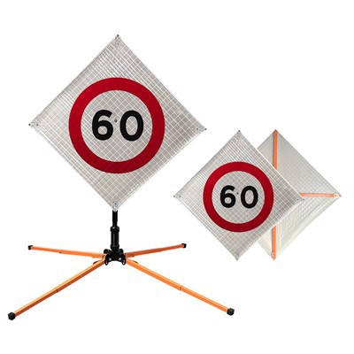 Ātruma ierobežojums 60 RILL UP STACKENT Sign